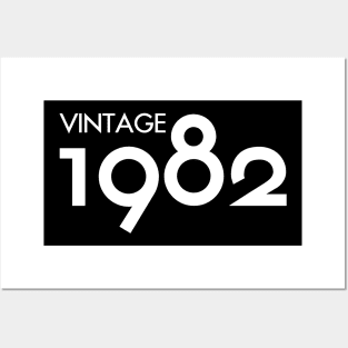 Vintage 1982 Gift 38th Birthday Party Posters and Art